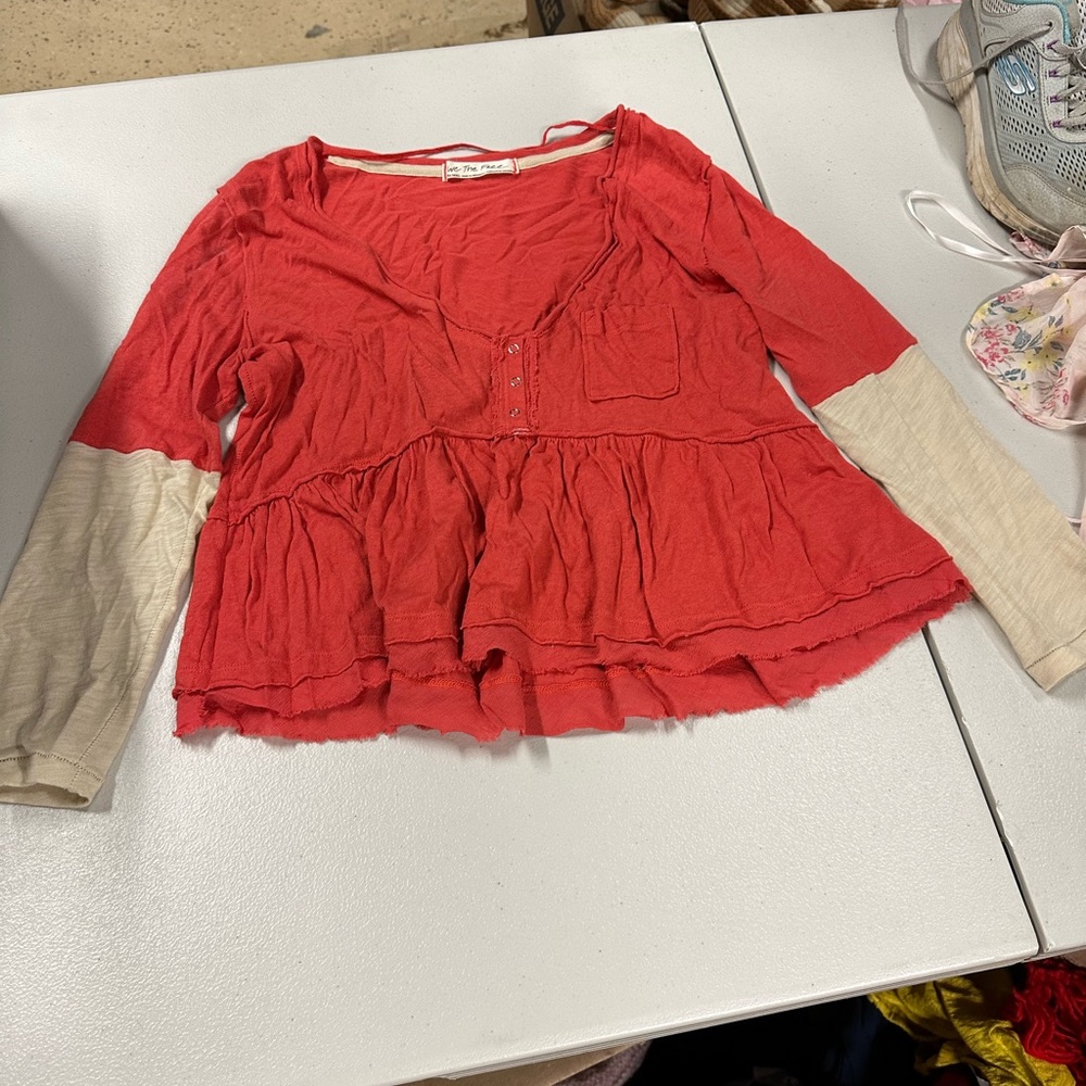 Free People babydoll top
